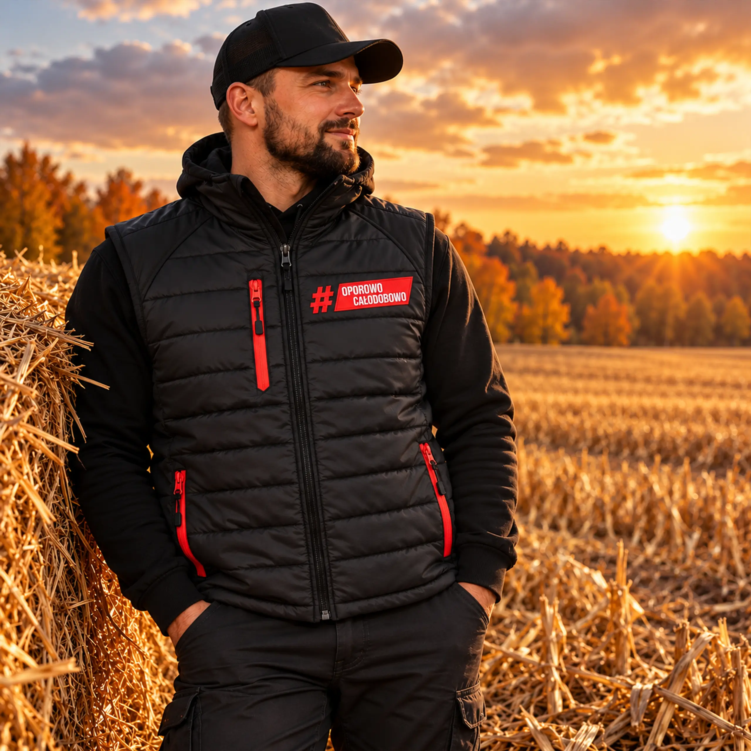 Kamizelka #OPOROWO CAŁODOBOWO PREMIUM EKO