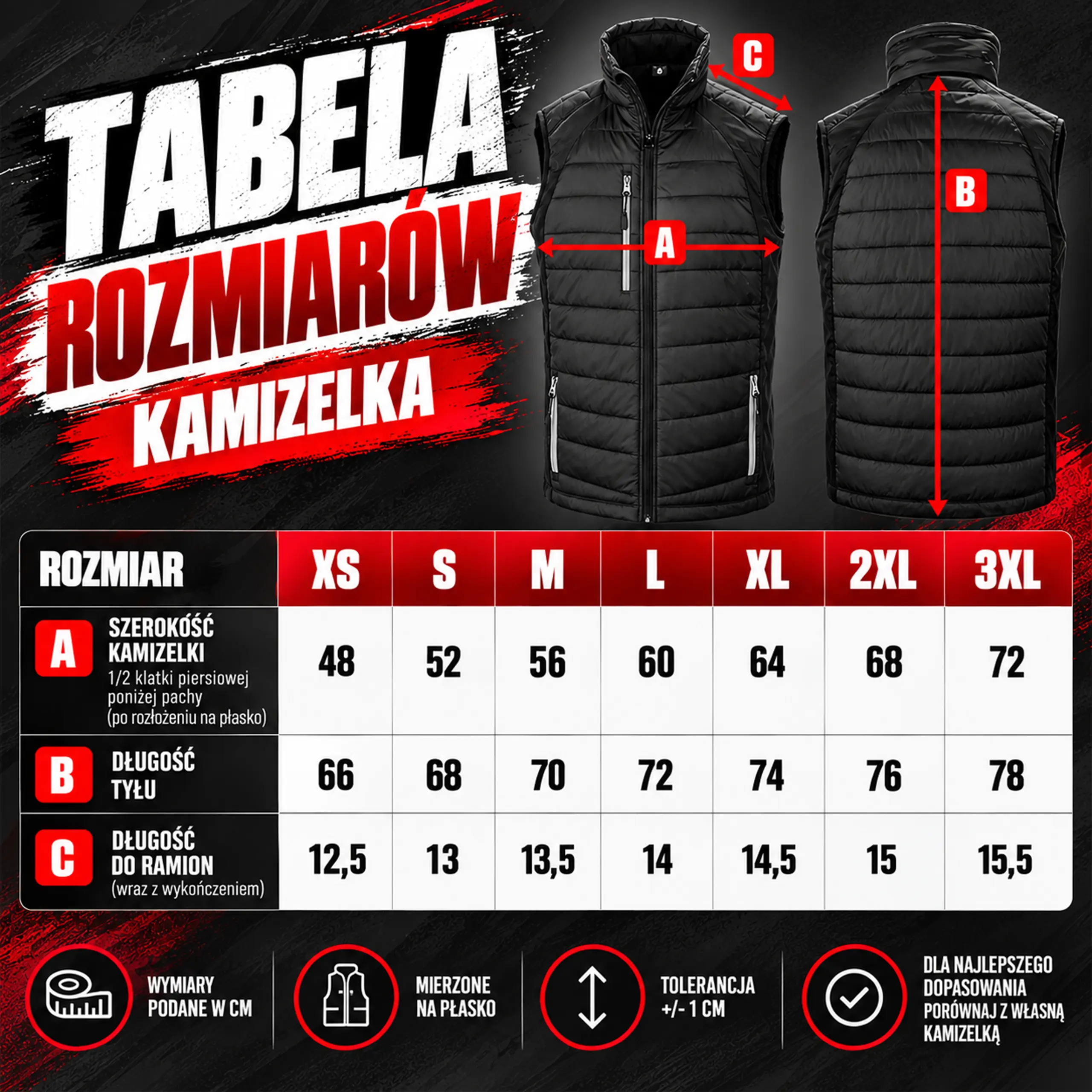 Kamizelka #OPOROWO CAŁODOBOWO PREMIUM EKO - obrazek 5