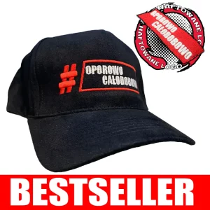 CZAPKA Z DASZKIEM #OPOROWO CAŁODOBOWO