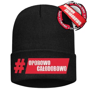 CZAPKA ZIMOWA #OPOROWO CAŁODOBOWO