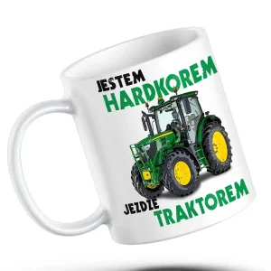 Kubek jestem hardcorem jeżdżę traktorem jd