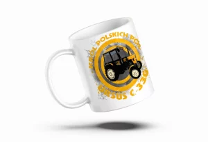 URSUS C-330 KROL POLSKICH POL KUBEK BIAŁY