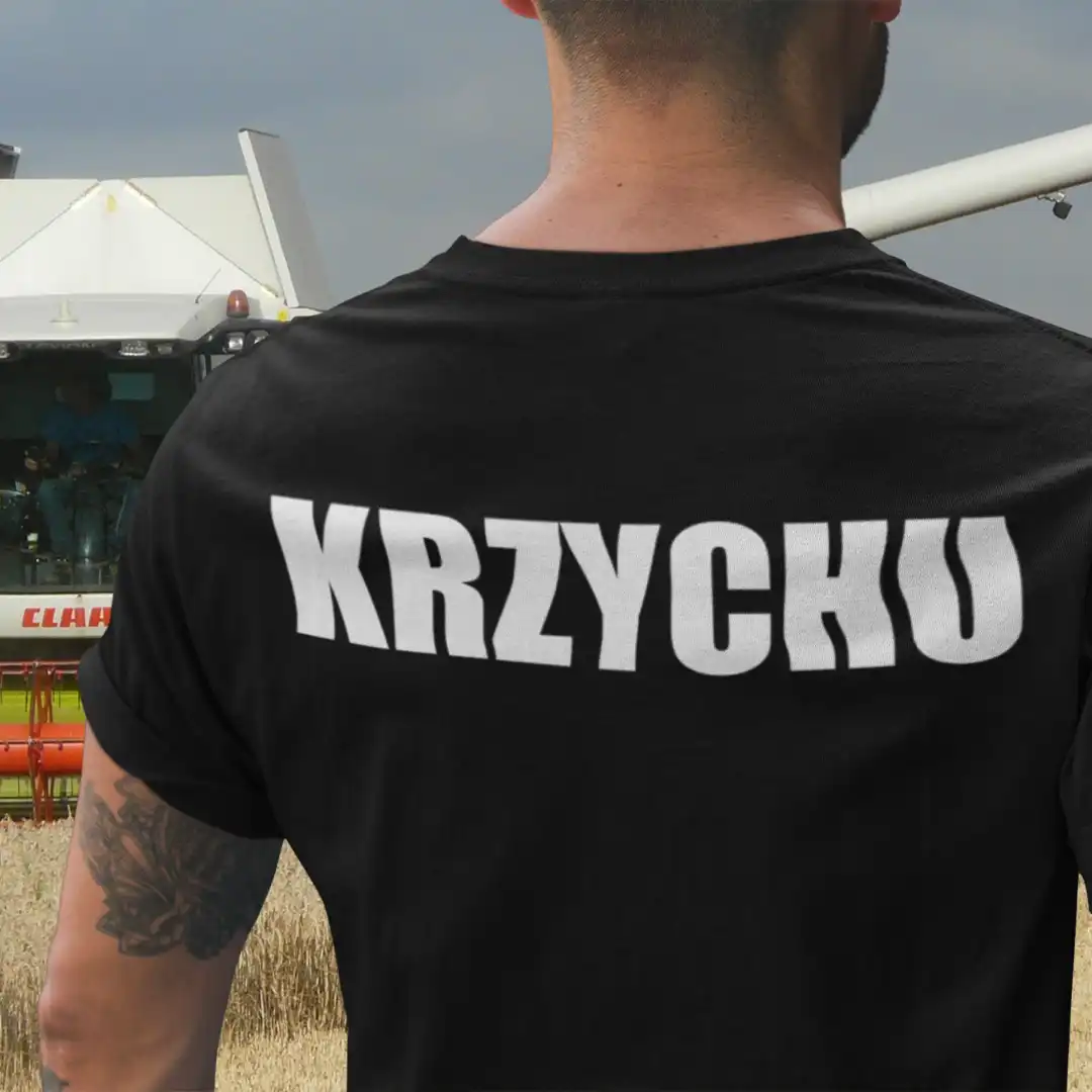 Własny napis na tyle