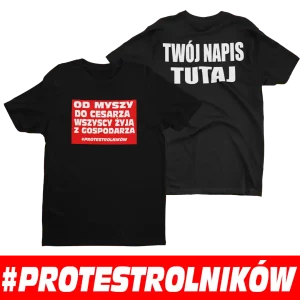 Koszulka na protest rolników