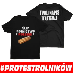Koszulka na protest rolników