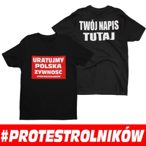 Koszulka na protest rolników