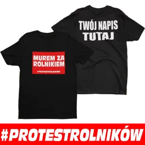 Koszulka na protest rolników