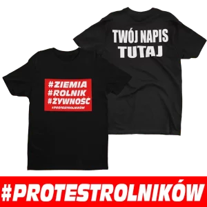 Koszulka na protest rolników