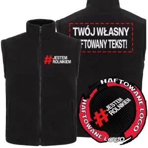 Bezrękawnik #jestem rolnikiem haft