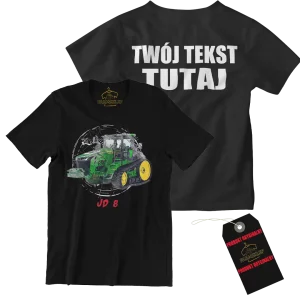 Koszulka John deere 8R 410, John deere 8R 370, John deere 8R 340, John deere 8R 31, John deere 8R280. 