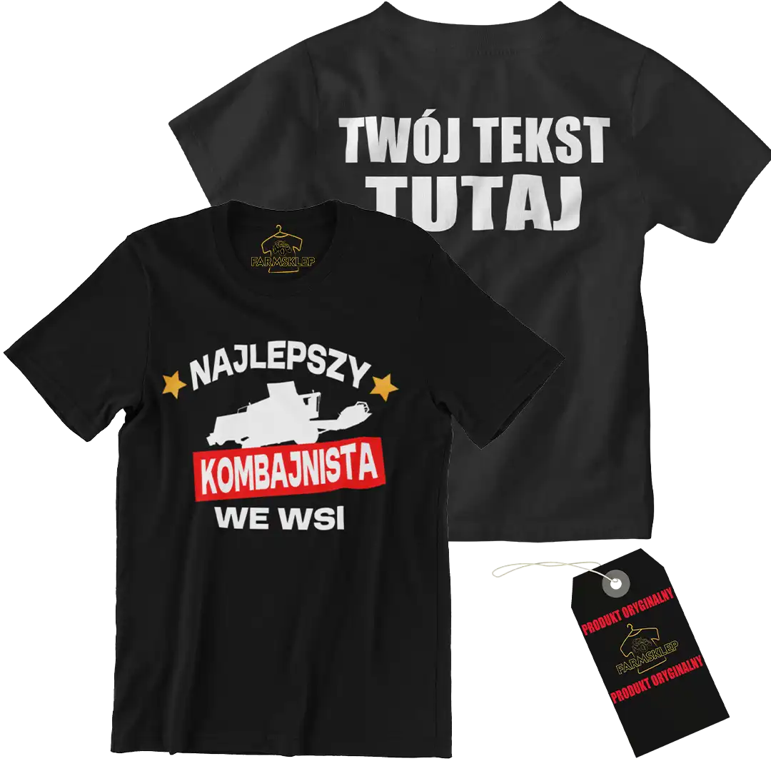 Koszulka najlepszy kombajnista we wsi