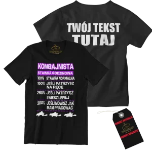 Koszulka kombajnista cennik usług