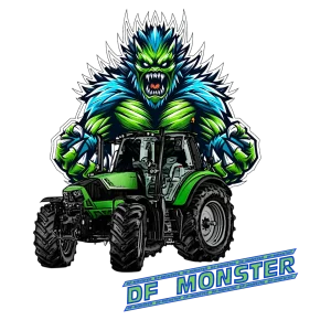 Naklejka deutz-fahr monster