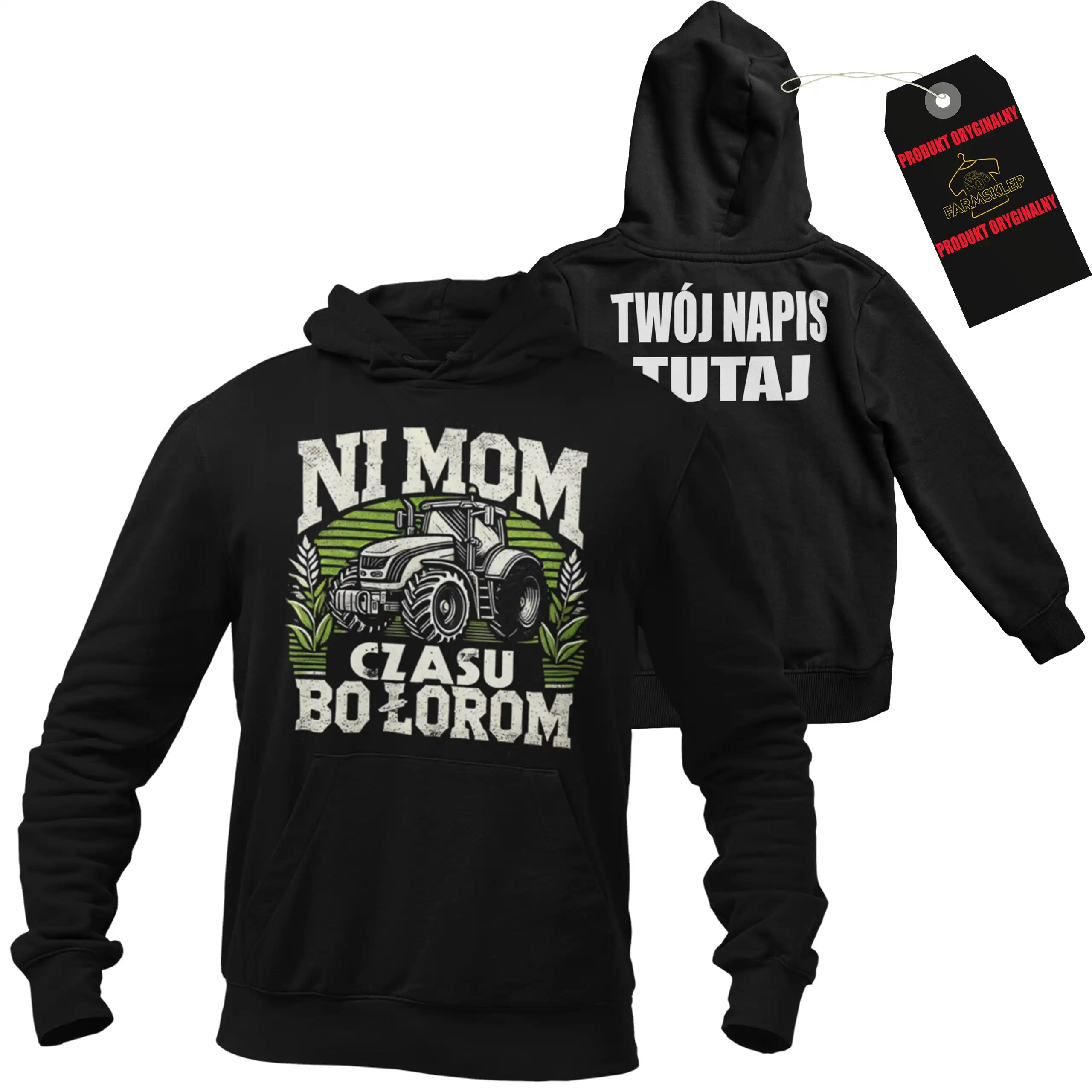 Bluza ni mom czasu bo łorom
