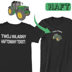 Koszulka John Deere haft