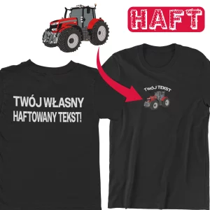 Koszulka massey ferguson haft