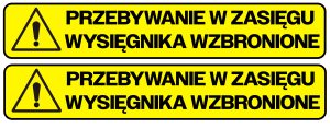 Naklejka na ładowacz czołowy