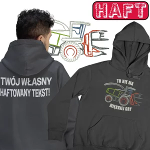 Bluza claas jaguar tu nie ma miękkiej gry HAFT