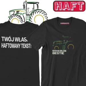 Koszulka john deere kocham zielone bestie HAFT