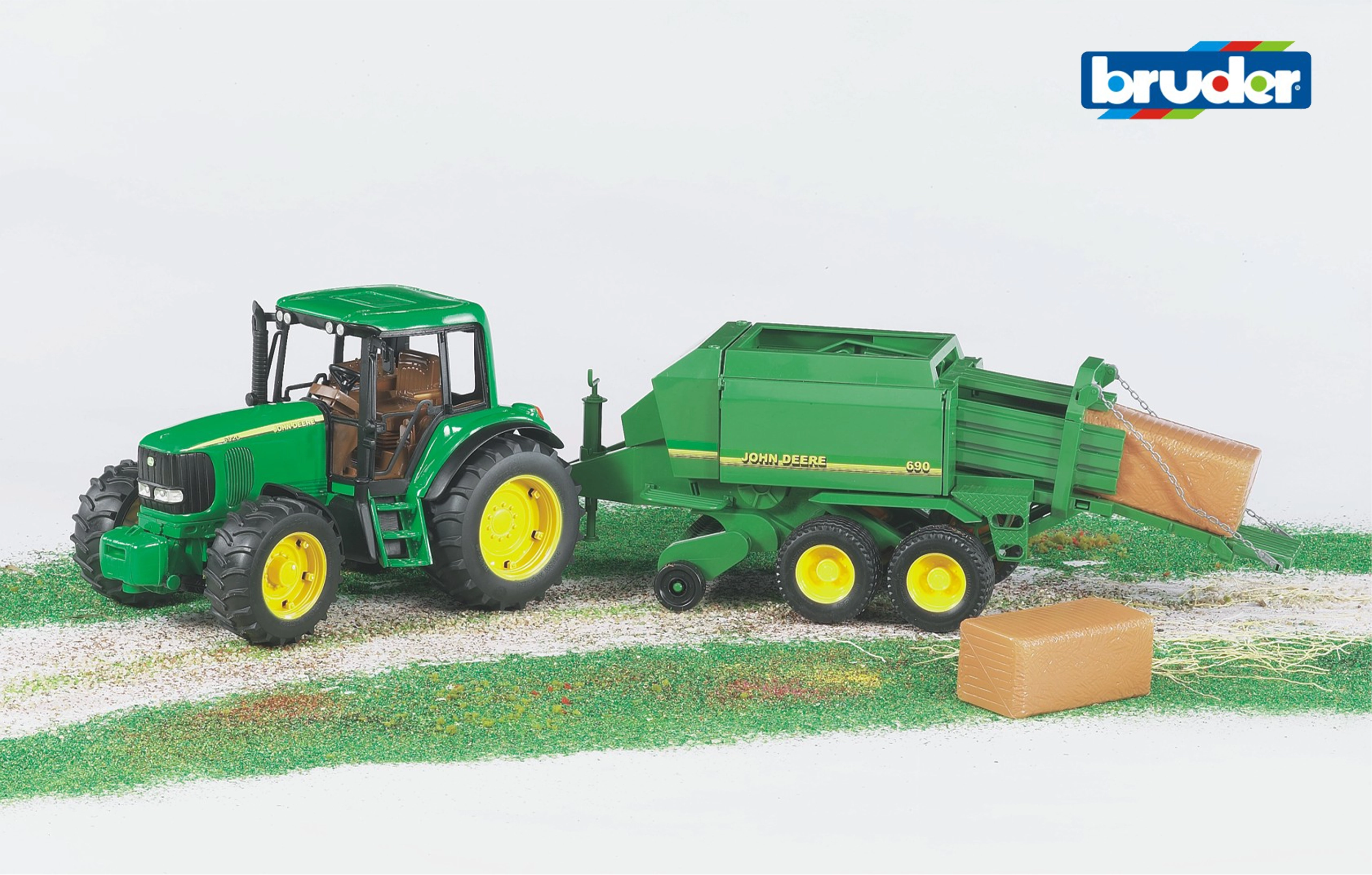 Prasa John Deere do bel kwadratowych BRUDER