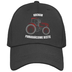 czapka kubota- kocham pomarańczowe bestie
