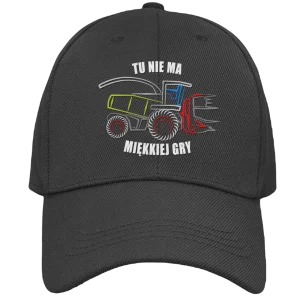 czapka claas jaguar tu nie ma miękkiej gry