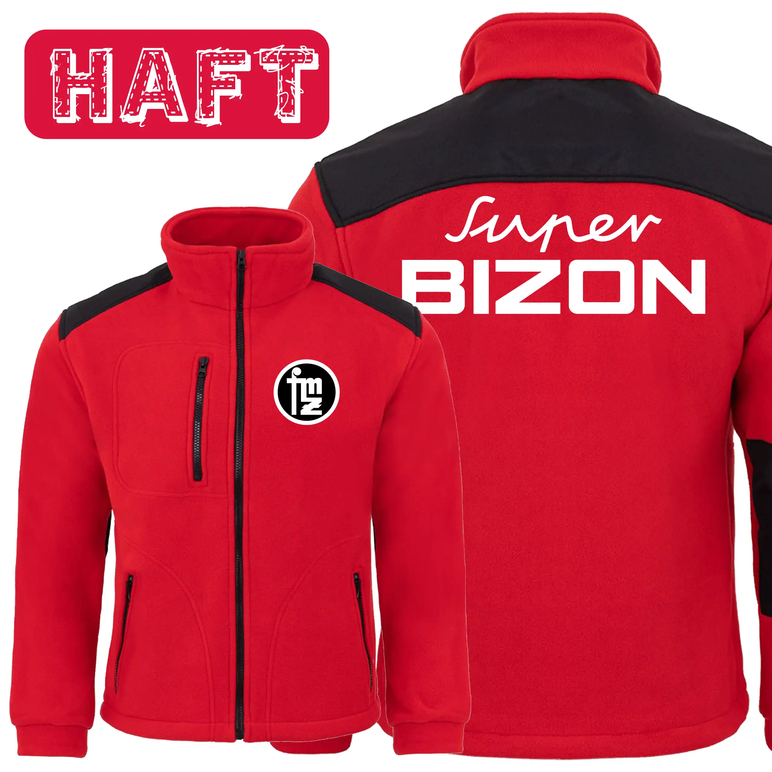 Polar bizon super+ logo fmż na plecach
