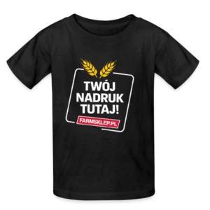 Dziecięca koszulka z własnym nadrukiem lub haftem | KREATOR