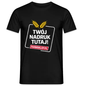 Koszulka męska z własnym nadrukiem lub haftem 190g | KREATOR