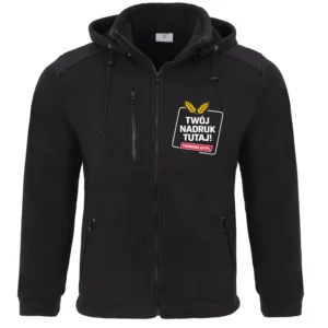 Polar z kapturem +własny nadruk lub haft komputerowy | KREATOR