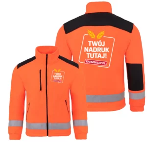 Polar odblaskowy z własnym nadrukiem lub haftem | KREATOR