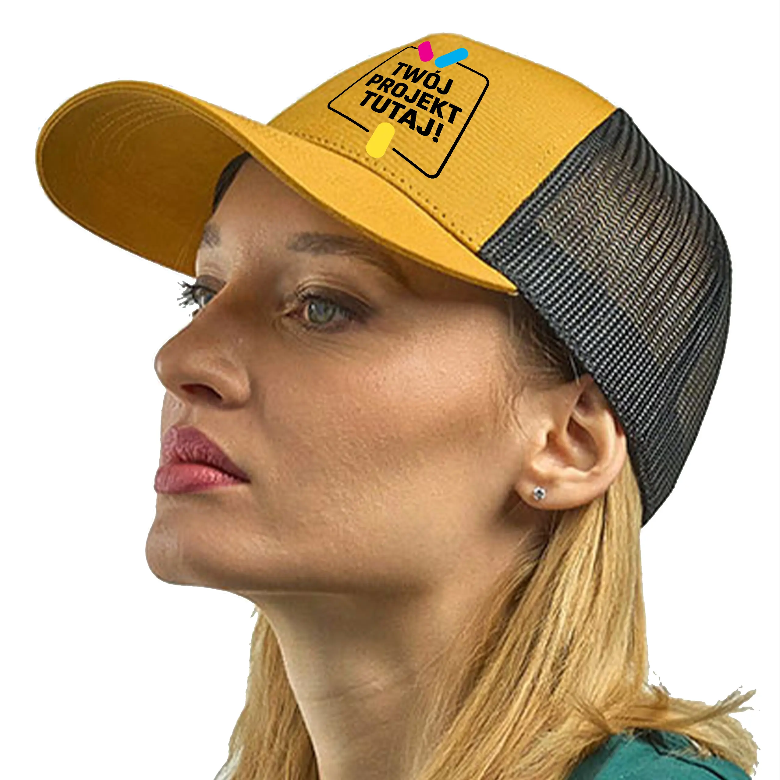 Czapka z daszkiem Rapper Cotton Cap z własnym nadrukiem | KREATOR - obrazek 2