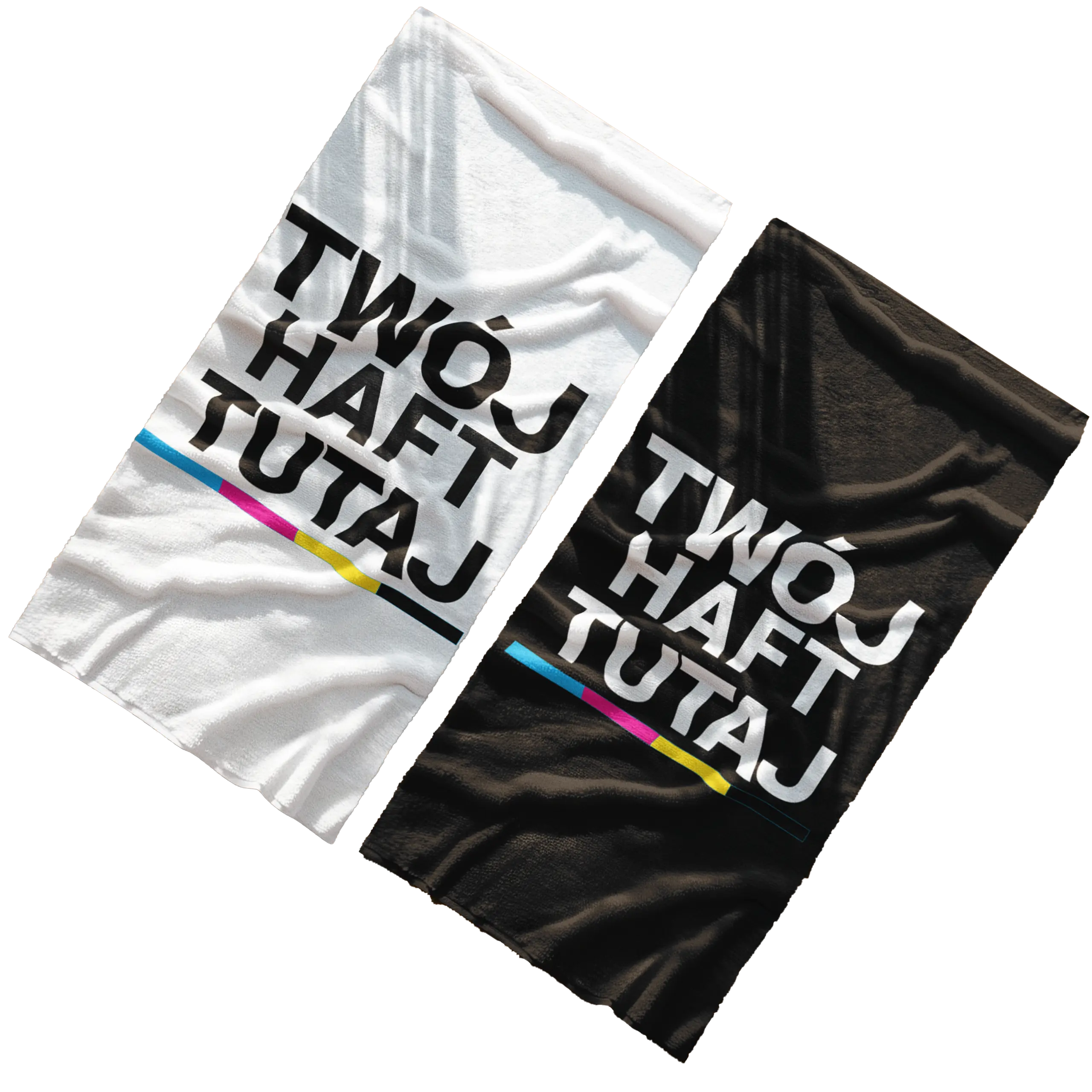 Ręcznik z własnym haftem 50x100cm| KREATOR