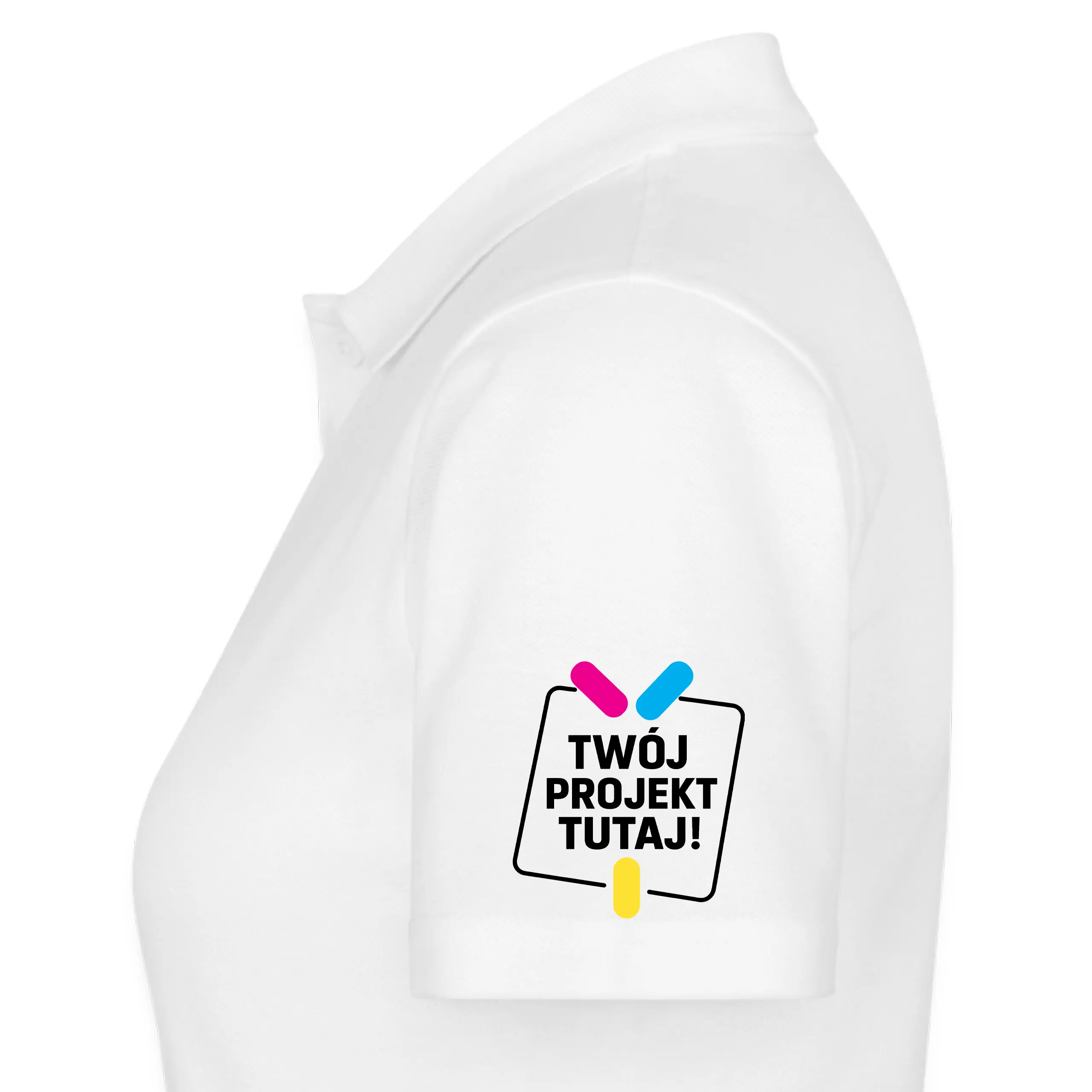 Koszulka polo damska z własnym nadrukiem lub haftem PREMIUM POPL 200 - obrazek 4