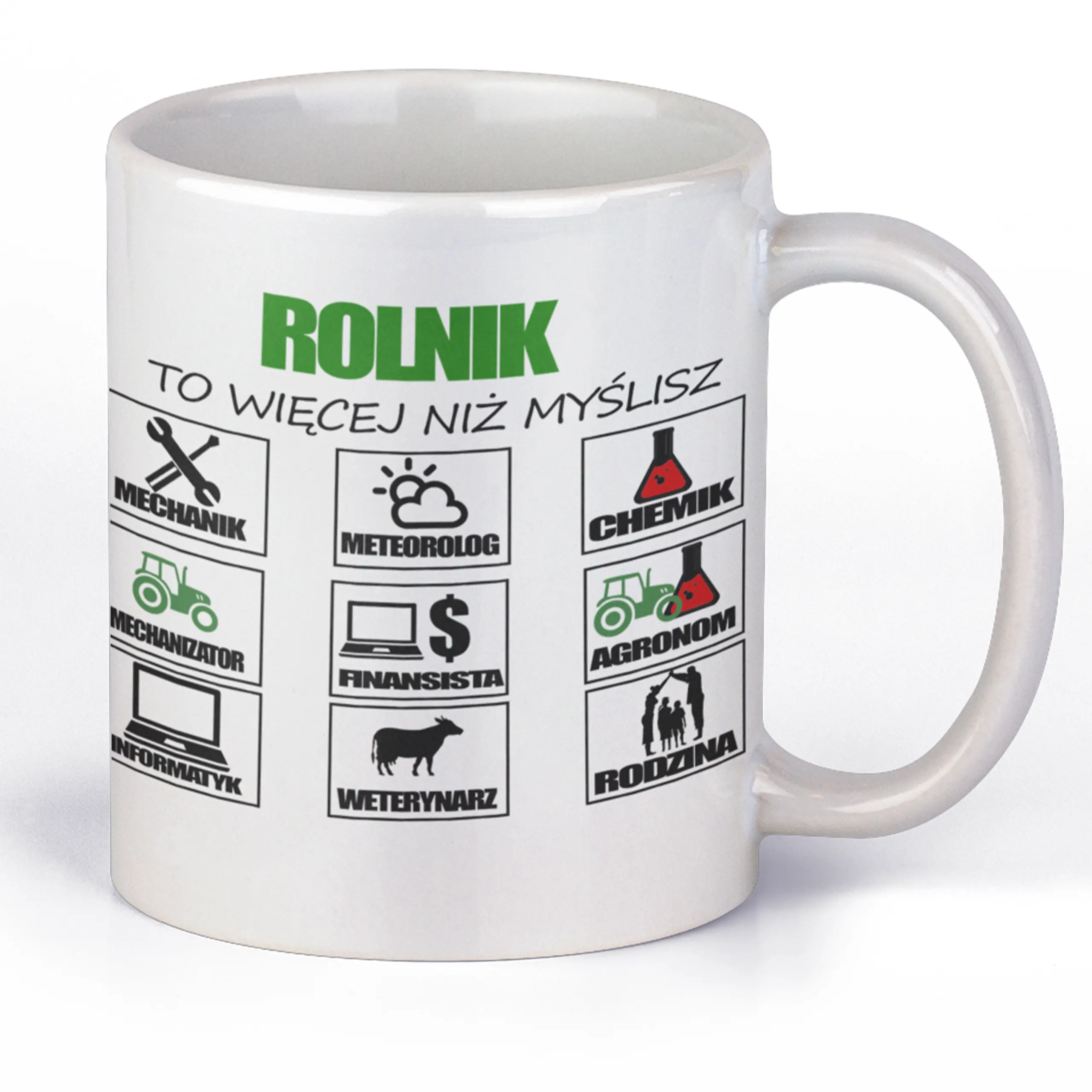 kubek dla rolnika prezent