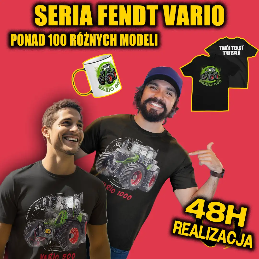 Bluzy Fendt – wysokiej jakości odzież dla fanów traktorów Fendt