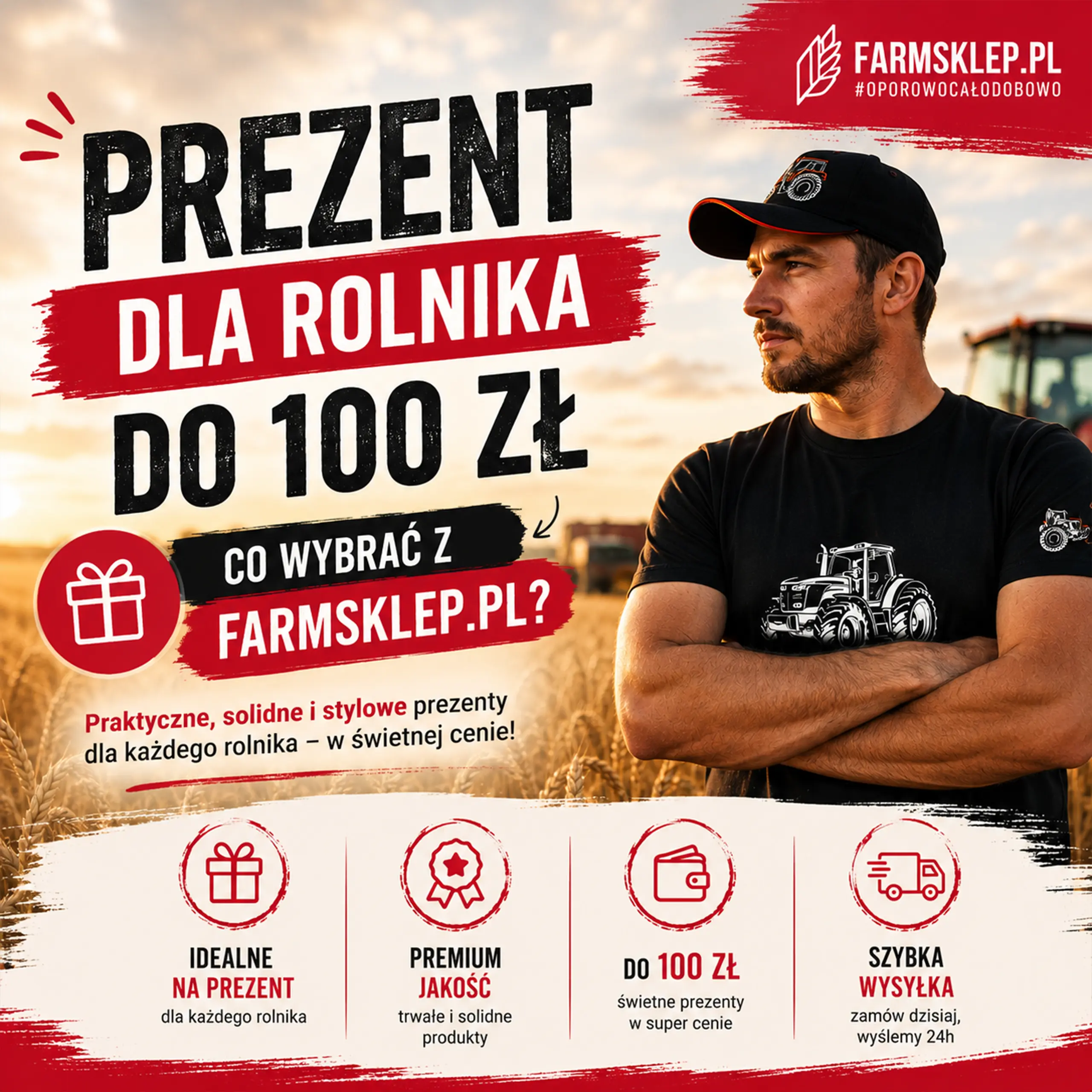 Prezent dla rolnika do 100 zł – 4 najlepsze pomysły na farmsklep.pl